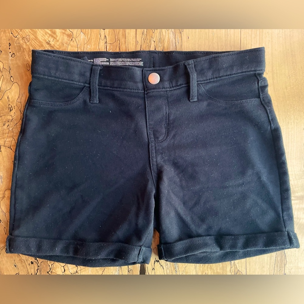 Wonder Nation Girls Black Shorts